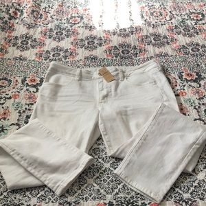 American Eagle White Jeggings
